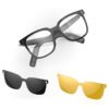 Ai Device Smart Glasses Music Play Control Sunglasses Smart Sunglass Glasses Earphones Earbuds Speaker Smart Glasses