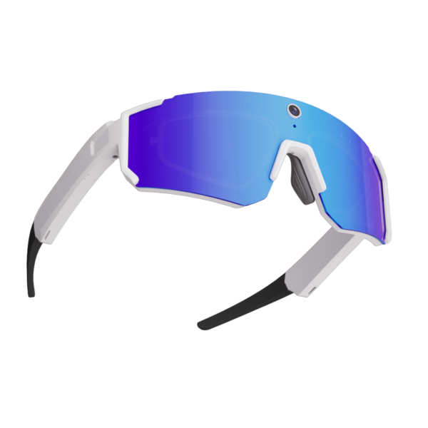 Ai Smart Cycling Glasses With Image Stabilization Bluetooth Calling Speaker Microphone Magnetic Charging Sports Sunglasses
