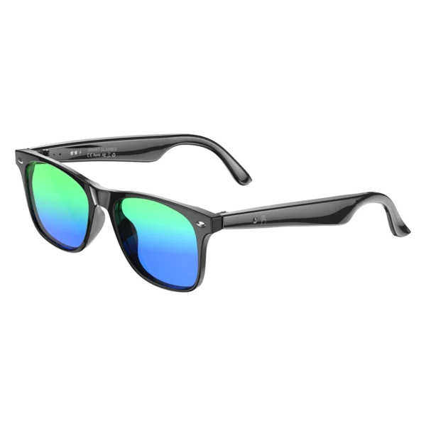 Ai Translation Unisex Anti-blue Music Smart Glasses Polarized Sunglasses With Wireless Bt Speaker For Outdoor Use Smart Glasses