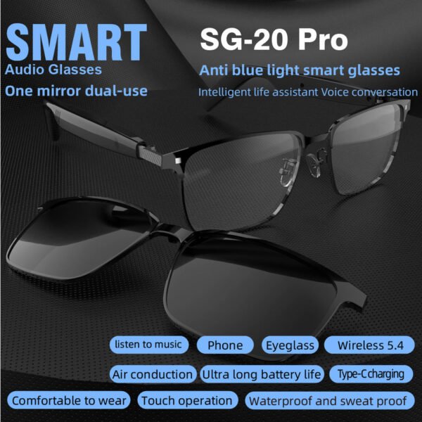 H0d68ae1a6906441ab242ba75c42c5ca0L-2.jpg_960x960q80-2.jpg Smart Audio Glasses Open-ear Listening Ambient Sound Awareness Long Battery Life For Running And Commuting