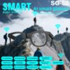 Ai Smart Audio Glasses Open Ear Bluetooth Earbuds Music Calling Touch Control Voice Assistant Translation Sports Sunglasses