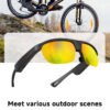 IP65 Bluetooth Smart Sunglasses with Voice Assistant & UV Protection