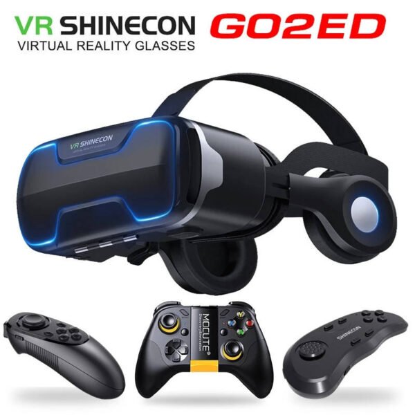 Unique Design Vr Headset Box Vr Glasses Wireless Full Screen 4.7-6.53 Inch 3d Glasses Virtual Reality Glasses Headset Phone