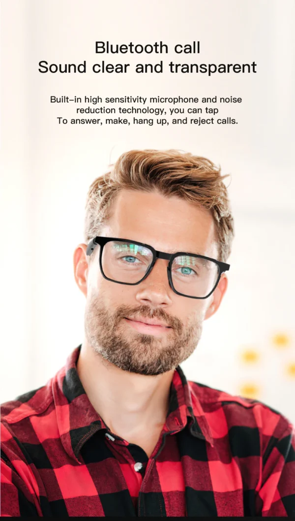 H3301f2a586e5431892c45f67a932e727x.webp Smart Glasses Bluetooth Audio Optical Frame Eyeglasses Ai Sunglasses Open Earbuds Function Wearable Headset