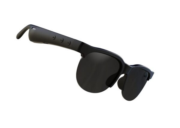 With Headphones Music Bt Lightweight Plastic Frame Smart Sunglasses For Cycling Cricket Bike Sports Use Smart Glasses