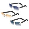 Smart Glasses Wireless Open Ear Music Touch Control Ai Assistant Rechargeable Photo Remote Control Audio Eyewear