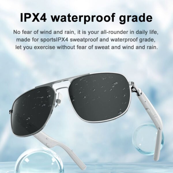 H5d28dd9eda0b44f29bc198ae0e9c238cp.jpg_960x960q80.jpg Wireless Smart Glasses Audio Wifi Bluetooth Waterproof Headphones Control Phone Camera Sunglasses Smart Eyewear