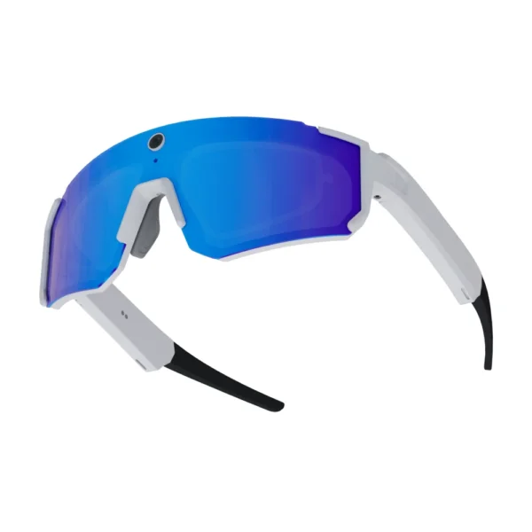 Ai Smart Cycling Glasses With Image Stabilization Bluetooth Calling Speaker Microphone Magnetic Charging Sports Sunglasses