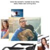 H651604cb1e09435982102fcf5f4b8a096-1.jpg_960x960q80-1.jpg Smart Glasses Bluetooth Audio Optical Frame Eyeglasses Ai Sunglasses Open Earbuds Function Wearable Headset