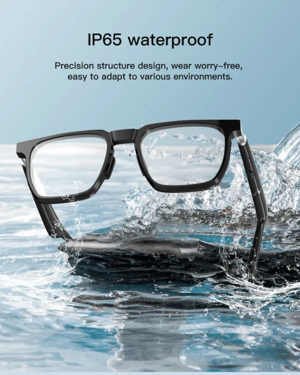H6747258a8a464f28a9ae263543e7b458a.webp Smart Glasses Bluetooth Audio Optical Frame Eyeglasses Ai Sunglasses Open Earbuds Function Wearable Headset