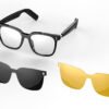 H7381512715b24ba994051613d1b630a5k-2.jpg_960x960q80-2.jpg Calling Glasses Earphone Driving Bike For Men Women Smart Glasses Fashion Trending Style Wireless Bluetooth Smart Sunglasses