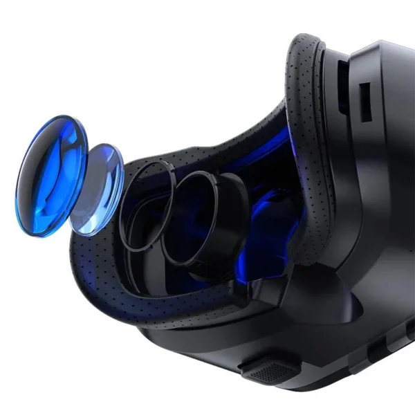 Unique Design Vr Headset Box Vr Glasses Wireless Full Screen 4.7-6.53 Inch 3d Glasses Virtual Reality Glasses Headset Phone