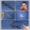 H78a5a43282b04626aaebc0009e658925K.jpg_960x960q80.jpg Multifunctional Smart Sunglasses Wireless Bluetooth Earphone And Speaker Wearable Ai Device Smart Ai Glasses For Men Women