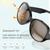 Bluetooth Smart Glasses Wireless Audio Sunglasses Ultraviolet Protection Stereo Call Music For Sports