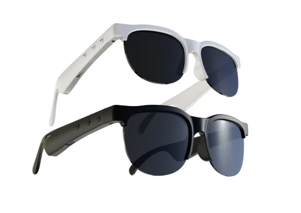 With Headphones Music Bt Lightweight Plastic Frame Smart Sunglasses For Cycling Cricket Bike Sports Use Smart Glasses