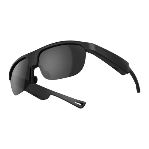 2025 Ai Smart Glasses Ip65 Waterproof Bluetooth Call Sunglasses With Voice Assistant Anti-uv Magnetic Charging Sport Eyewear