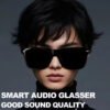 Ai Translation Smart Glasses Multi-functional Touch Control Ip65 Waterproof 100mah Battery Audio Eyewear