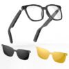 Ai Device Smart Glasses Music Play Control Sunglasses Smart Sunglass Glasses Earphones Earbuds Speaker Smart Glasses