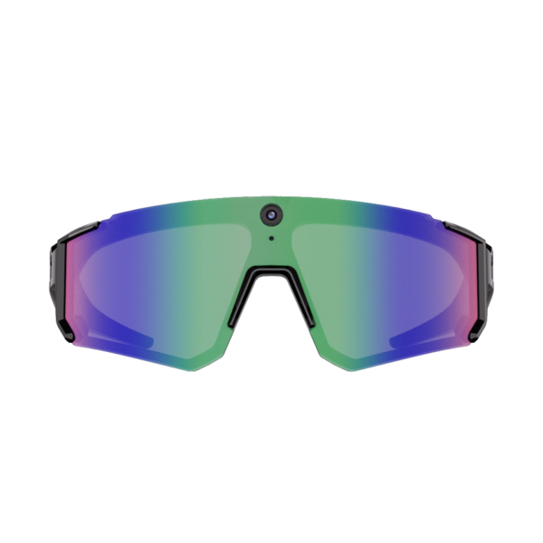Ai Smart Camera Glasses 1200p Video Recording Anti Blue Light Ipx6 Waterproof Bluetooth Audio Voice Assistant Magnetic Charging