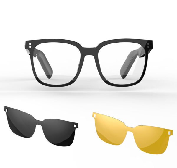 Ai Device Smart Glasses Music Play Control Sunglasses Smart Sunglass Glasses Earphones Earbuds Speaker Smart Glasses