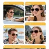 Hb648256c96304a84bd0b4a74f6e5a37fy-1.webp Smart Glasses Bt5.4 Ai Translation Hands-free Calling Music Anti-blue Light Life Waterproof 50mah+50mah 1080p Smart Sunglasses