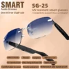 Smart Glasses Wireless Open Ear Music Touch Control Ai Assistant Rechargeable Photo Remote Control Audio Eyewear