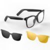 Ai Device Smart Glasses Music Play Control Sunglasses Smart Sunglass Glasses Earphones Earbuds Speaker Smart Glasses