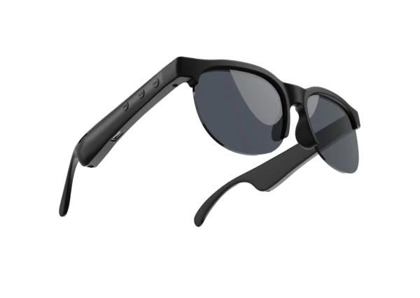 With Headphones Music Bt Lightweight Plastic Frame Smart Sunglasses For Cycling Cricket Bike Sports Use Smart Glasses