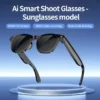 Audio Sunglasses M01pro High Tech 8 Megapixel Hd Camera Wearable Smart Eyeglasses Ai Multi Language Translator
