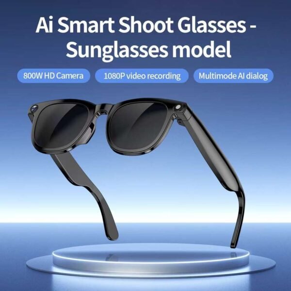 Audio Sunglasses M01pro High Tech 8 Megapixel Hd Camera Wearable Smart Eyeglasses Ai Multi Language Translator