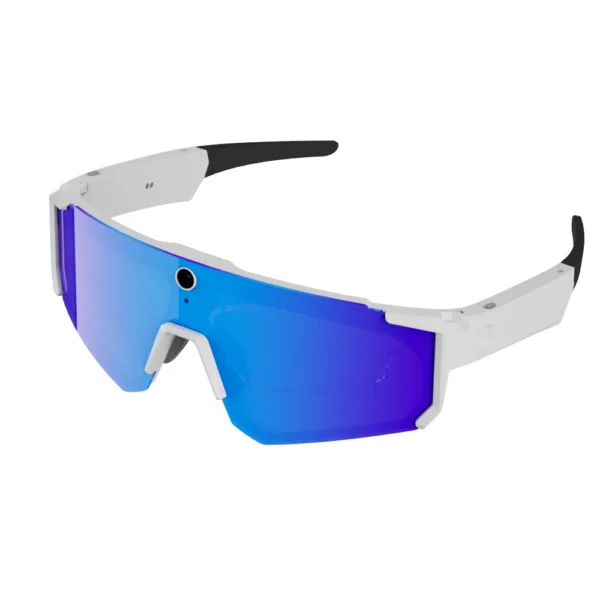 Ai Smart Cycling Glasses With Image Stabilization Bluetooth Calling Speaker Microphone Magnetic Charging Sports Sunglasses