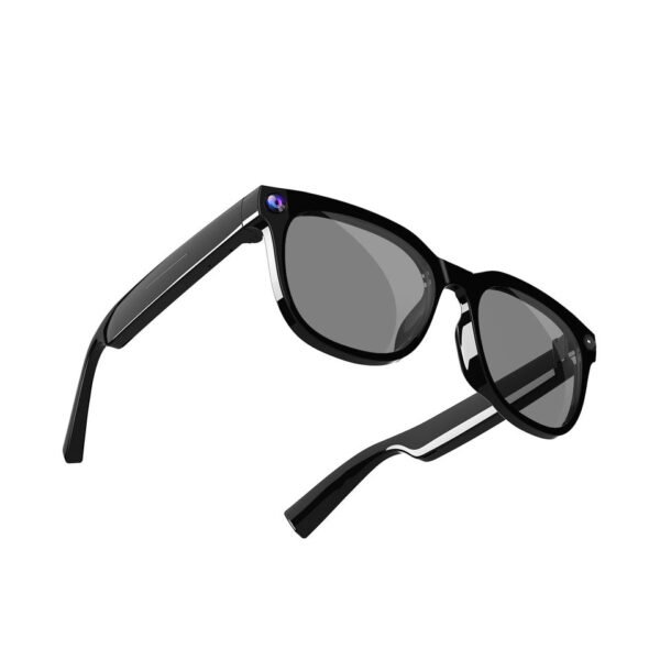 He6c0e04c1f854d9cac986a4b98b934feT.jpg_960x960q80.jpg Smart Photochromic Glasses Bluetooth Air Conduction Music Calling Game Navigation Wearable Fashion Audio Eyewear