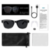 Audio Sunglasses M01pro High Tech 8 Megapixel Hd Camera Wearable Smart Eyeglasses Ai Multi Language Translator