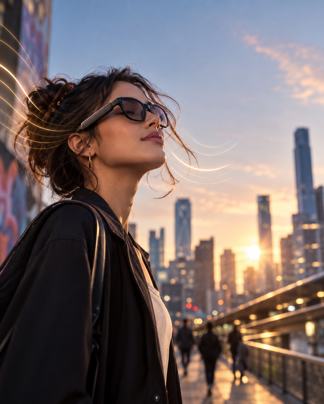 Audio smart glasses